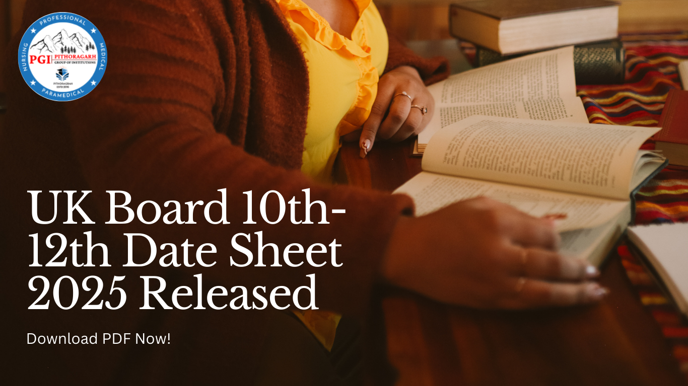 Read more about the article UK Board 10th-12th Date Sheet 2025 Released: Download PDF Now!